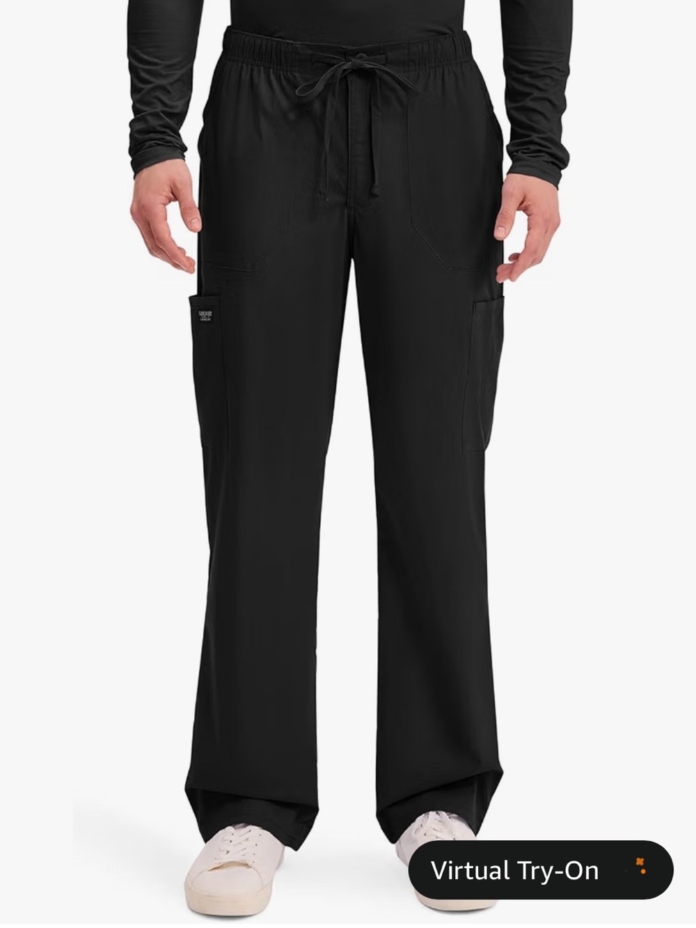 Cherokee WW Professionals Scrubs for Men Tapered Leg Cargo Scrub Pants